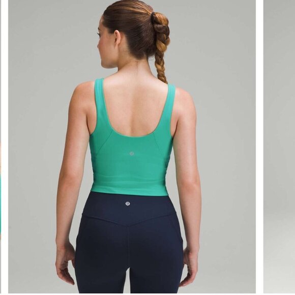 Lululemon Align Tank Top Kelly Green Size 4 - Picture 2 of 5